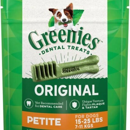 Greenies Petite Masticables dentales originales para perros
