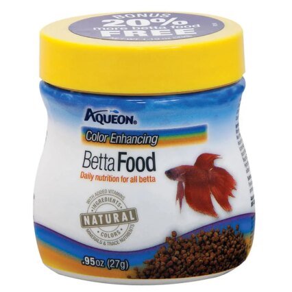 Aqueon® Pellets realzadores de color para peces betta