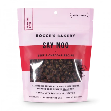 Bocce's Bakery Premios de entrenamiento diarios Say Moooo